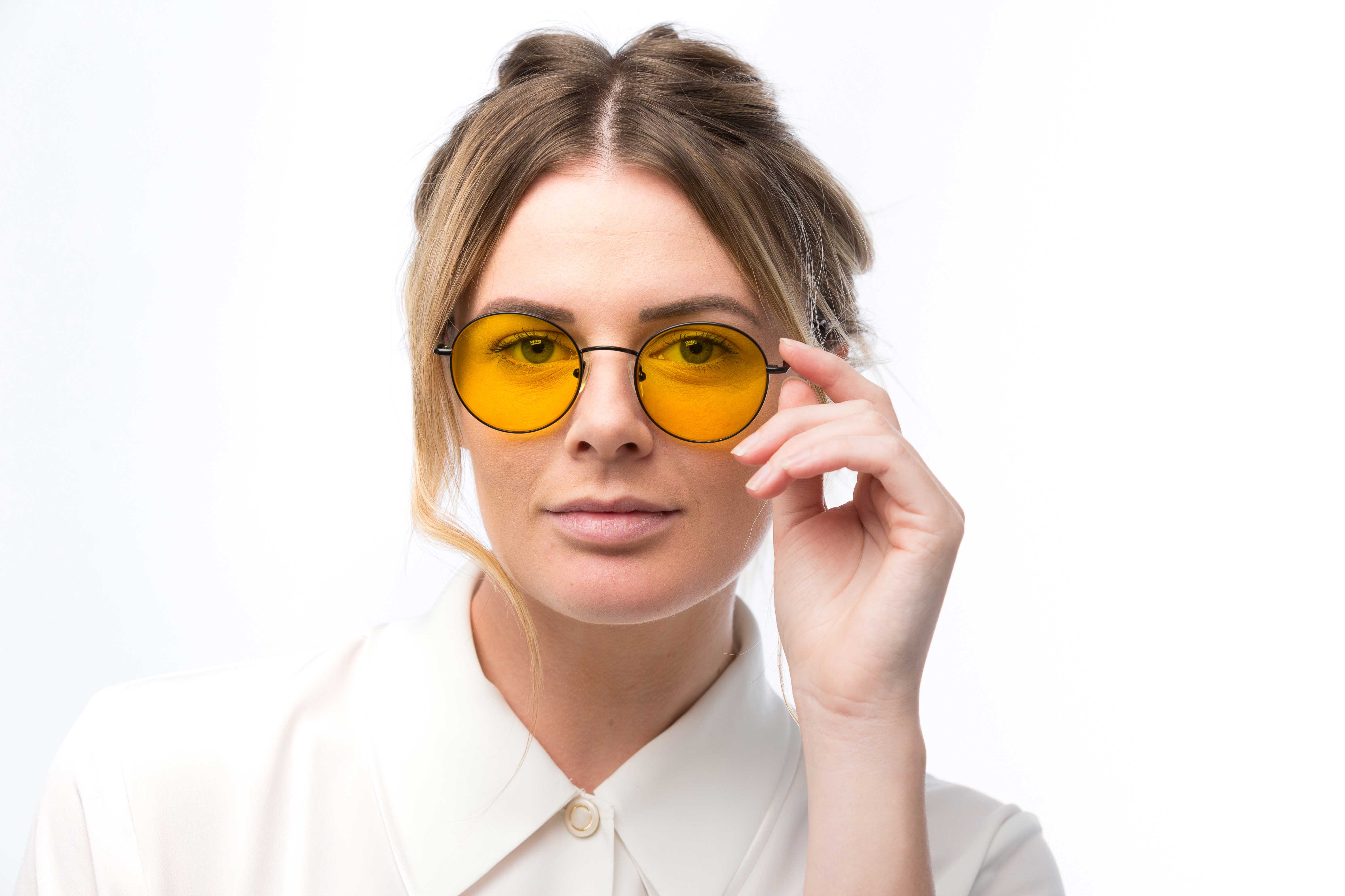 Lennon Light Sensitivity Glasses Readers - Image 3