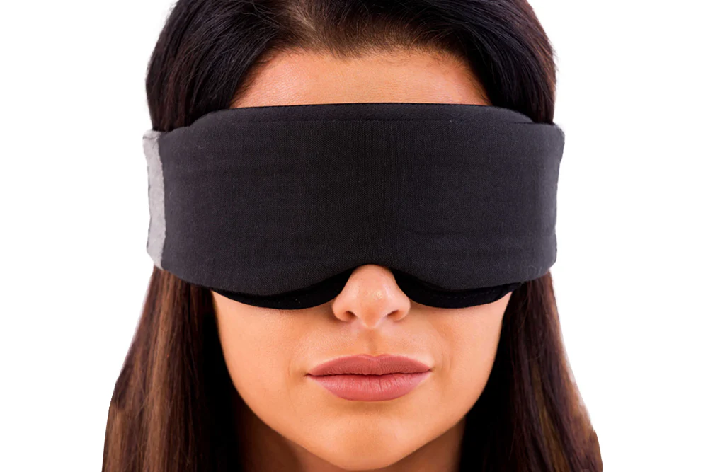 Low-Profile Contoured Blackout Sleep Mask - Image 3
