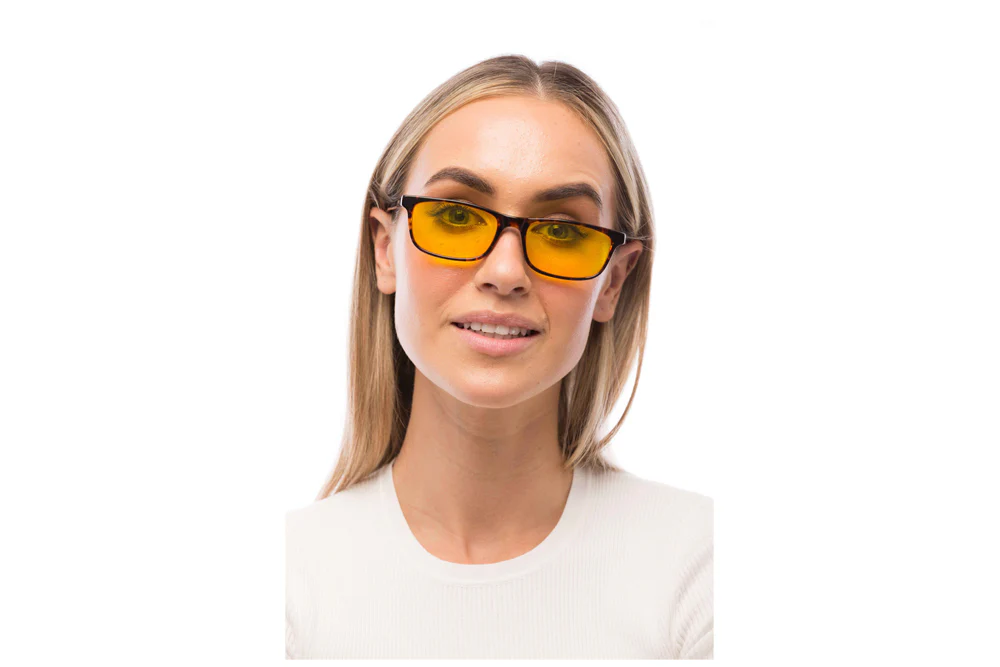 Tortoise Shell Light Sensitivity Glasses - Image 3